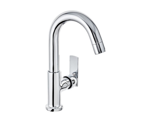 Titanium pillar cock with swan neck (Right) - Image 3