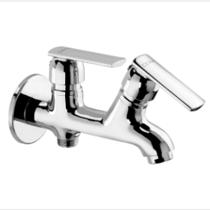 Titanium 2-way bib cock