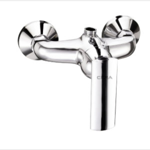 Titanium single lever wall mixer
