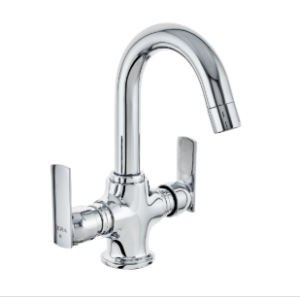 Titanium basin mixer