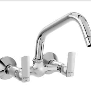 Titanium sink mixer
