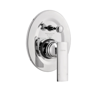 Titanium 5-way single lever diverter