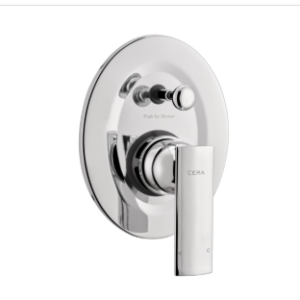 Titanium high flow single lever diverter