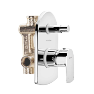 Chromo single lever concealed diverter