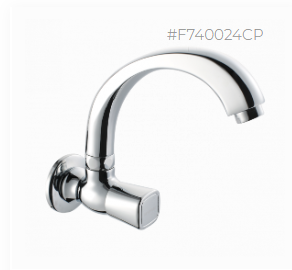 Dove Sink Cock With Swivel (Wall Mounted)
