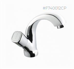 Hindware Dove Swan Neck Tap with Left Hand Operating Knob