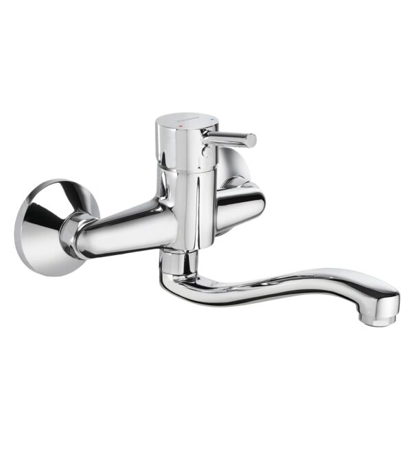 AGATE PRO Single Lever Wall Mounted Sink Mixer